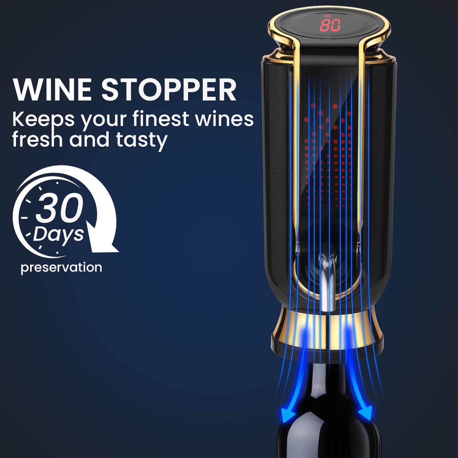 BLUBYEES dispensador vino porciones precisas para servir con estilo.