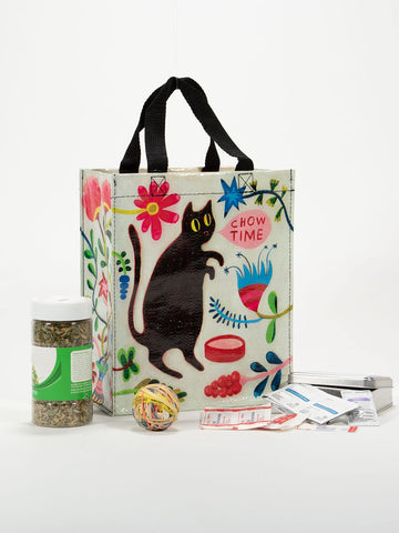 Blue Q bolsa de mano práctica, interior amplia para utensilios y snacks