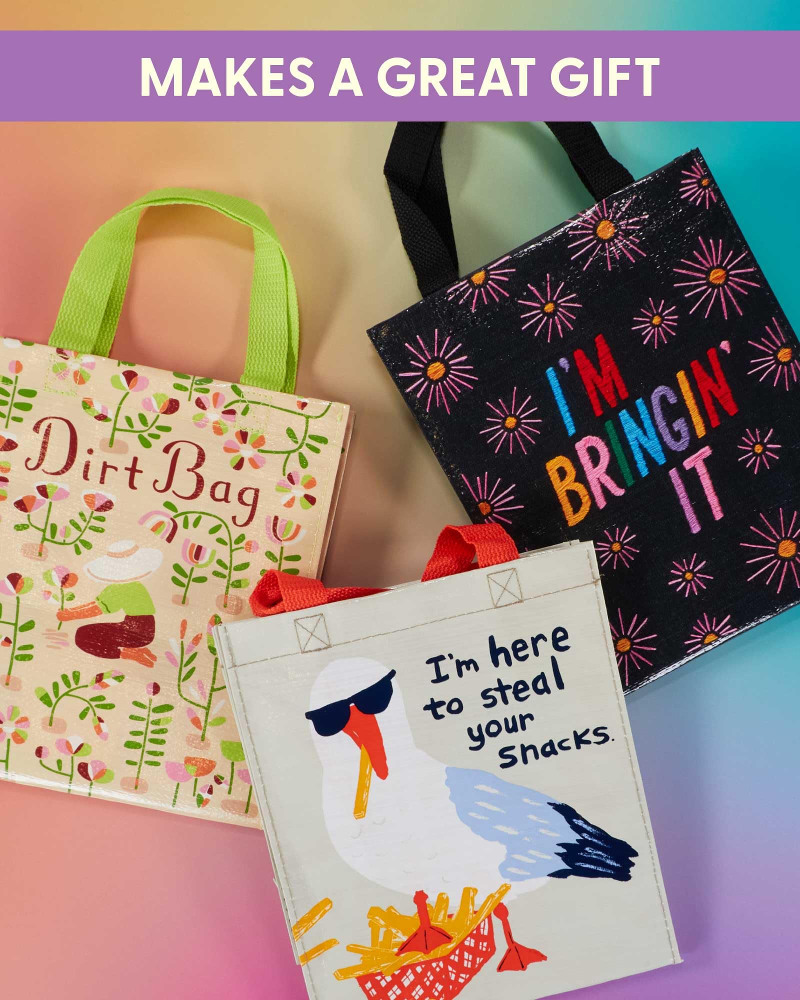 Blue Q Handy Tote, útiles usos diarios y prácticos