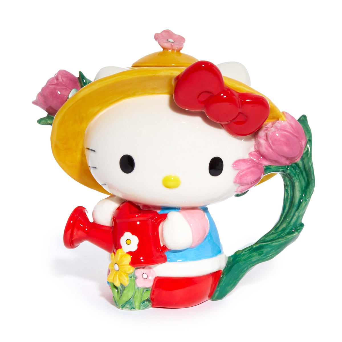 Tetera Hello Kitty de Blue Sky Clayworks para servir té con toque decorativo y práctico