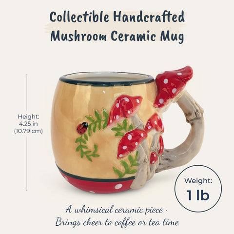 Blue Sky Clayworks taza borde con puntos, añade encanto estilo campestre.