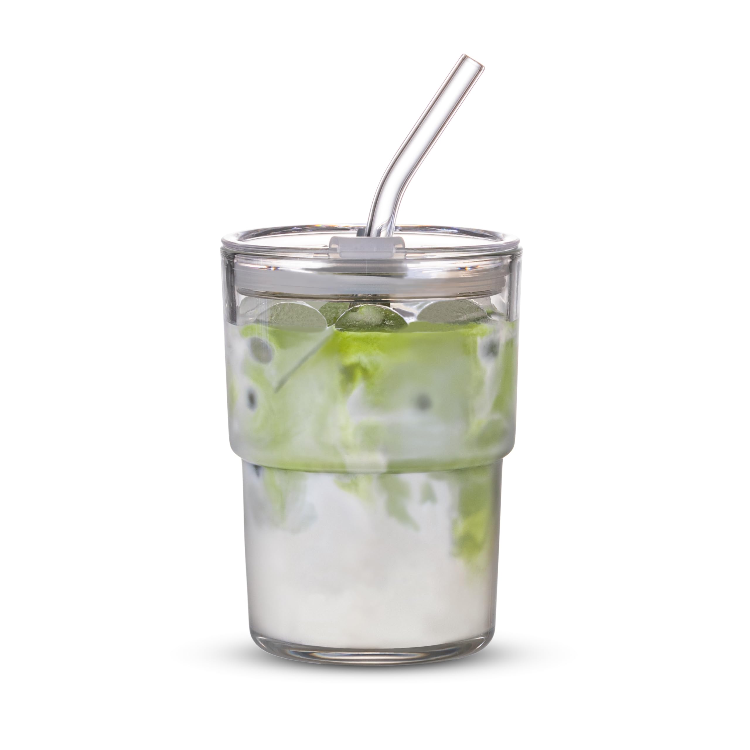 BLUEPOLAR vaso 13oz con tapa y pajilla, ideal para bebidas frías.