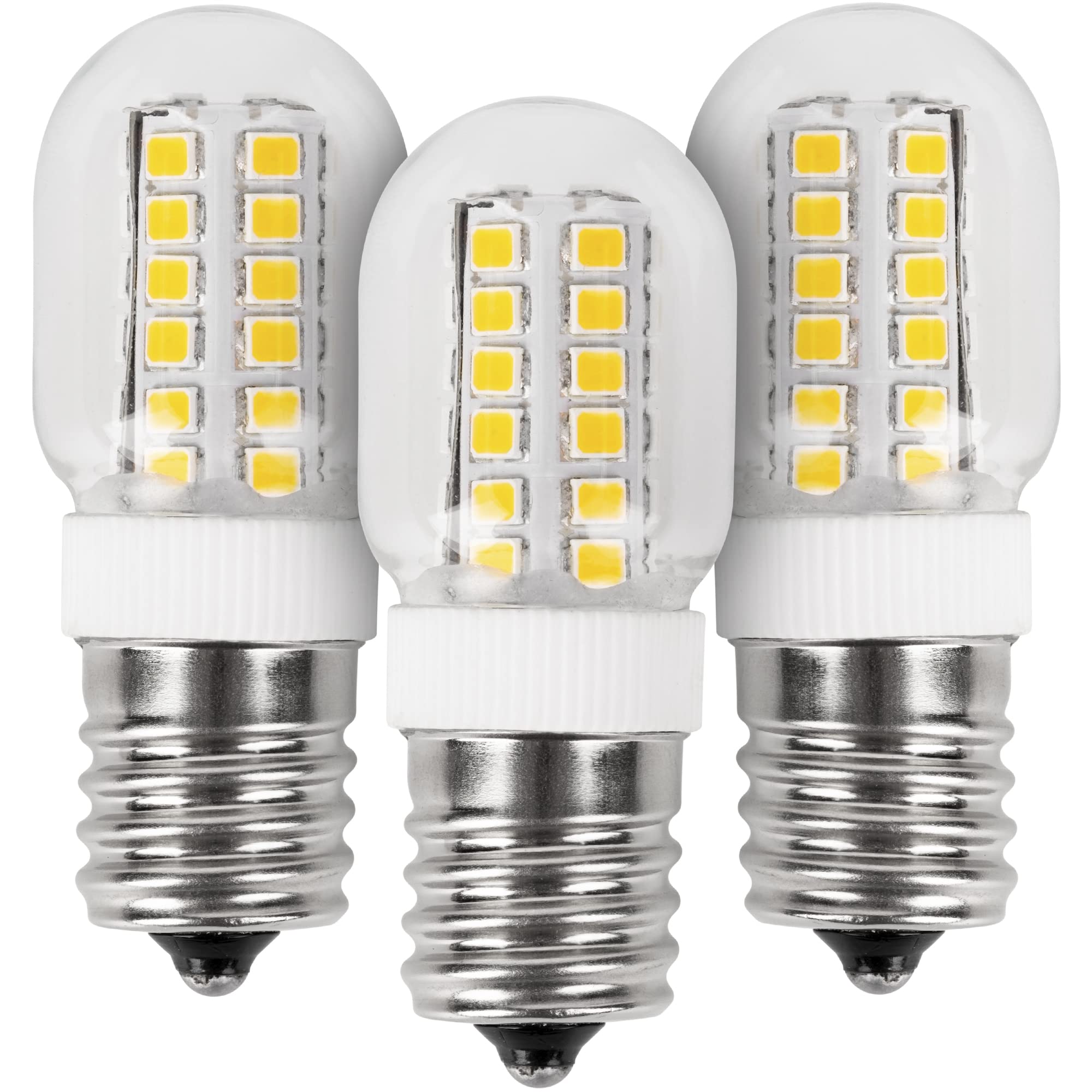 BlueStars Bombilla LED 3W con base E17, ideal para nevera y microondas.