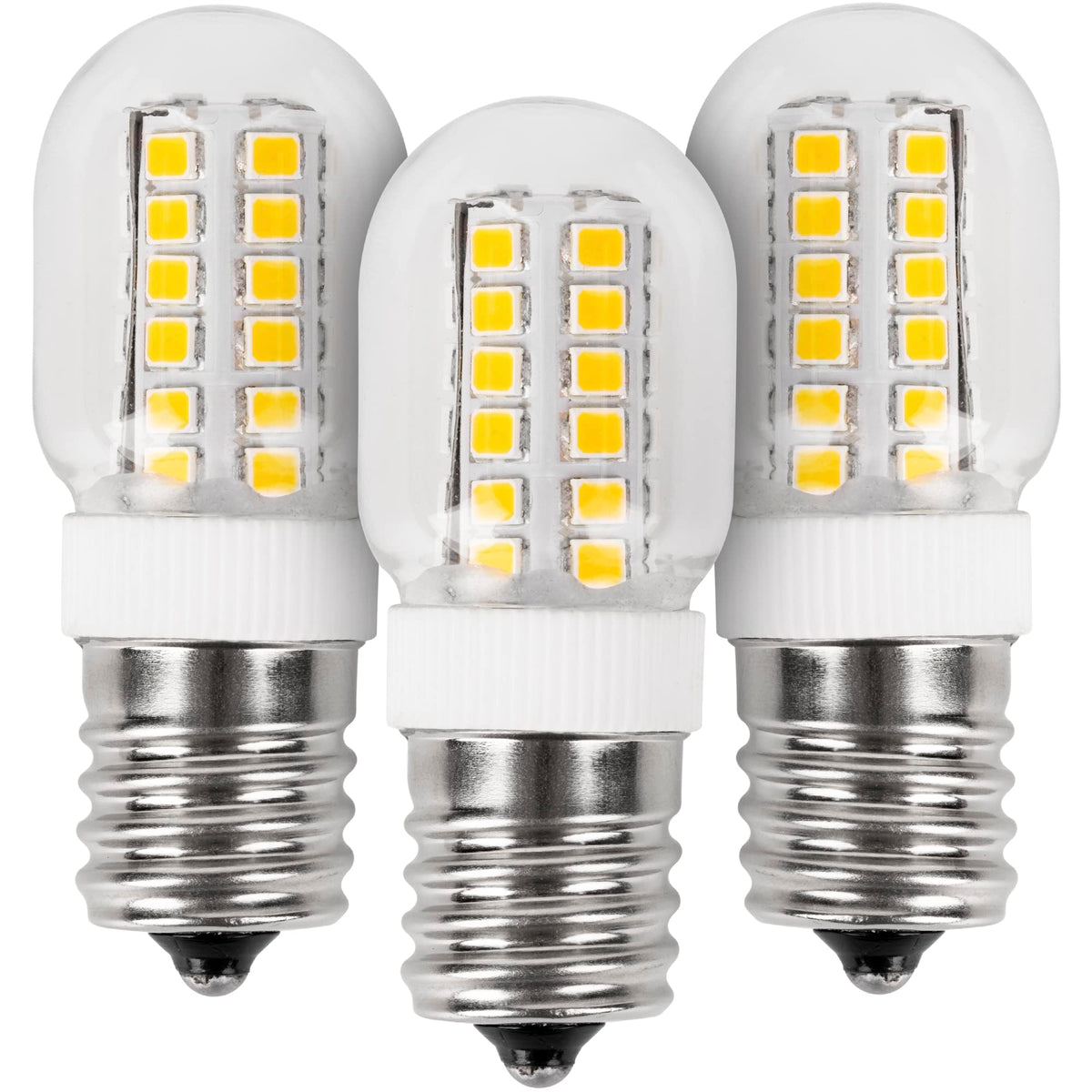 BlueStars Bombilla LED 3W con base E17, ideal para nevera y microondas.