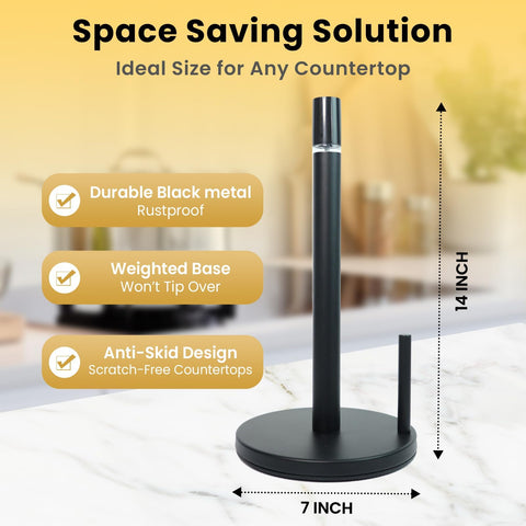 Base de metal resistente de BLUJAYE para uso diario en cocina y baño
