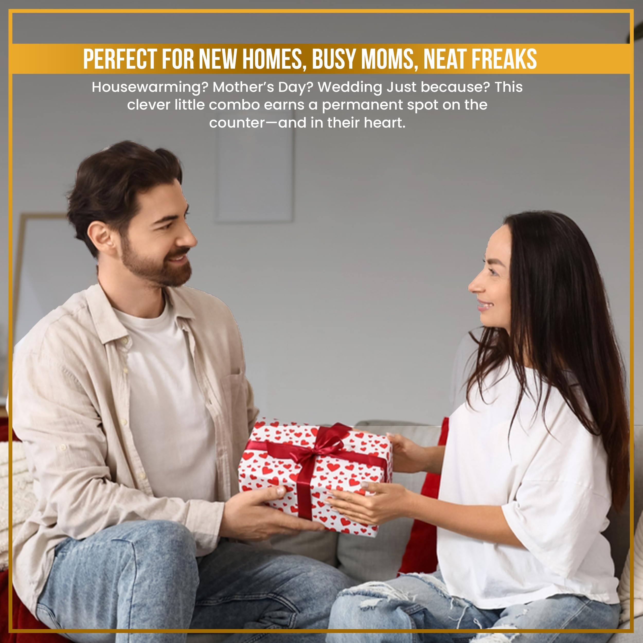 Regalo práctico BLUJAYE para hogares ordenados y espacios limpios