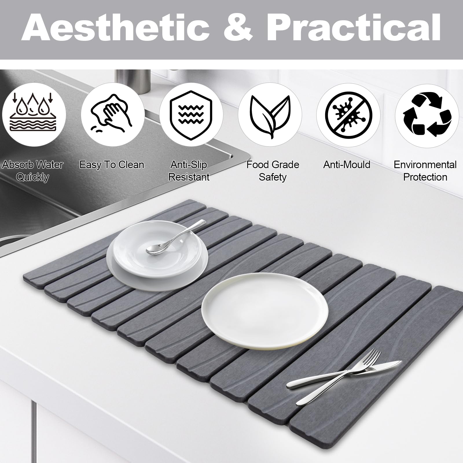 Bmrewax uso múltiple para platos, tazas y ollas calientes