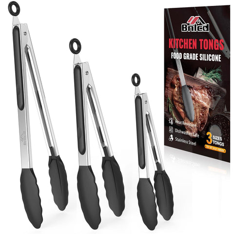 Pinzas Bnlcd con resistencia 600°F para cocinar sin preocuparse por el calor