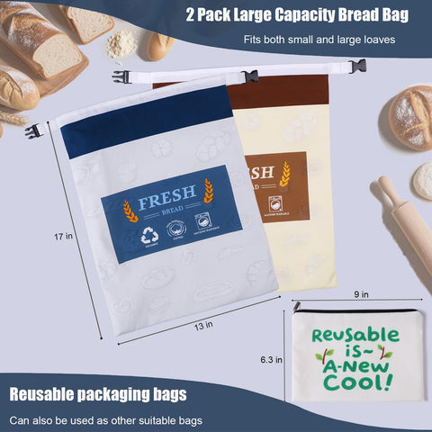 BNUNWISH bolsa ecológica evita plástico y mantiene pan fresco