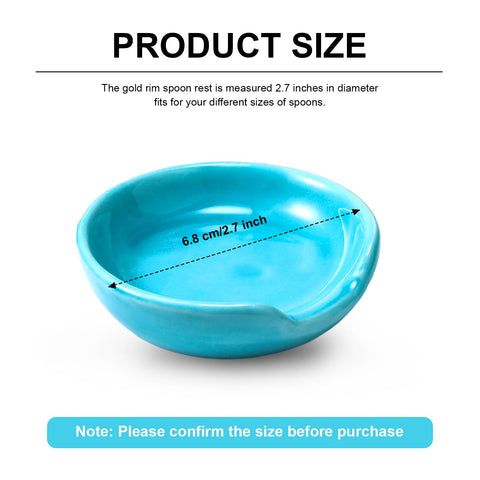 Boao reposacucharas cerámico, conjunto de 4 piezas, práctico y ordenado para la cocina.