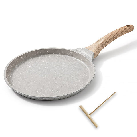 Sartén Bobikuke de 8 pulgadas para crepes con recubrimiento antiadherente.