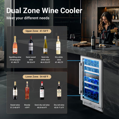 BODEGA puerta de vidrio doble con protección UV
