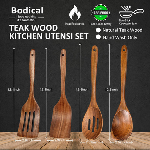 Espátula ranurada BodiCal de 12 pulgadas ideal para voltear sin rayar antiadherentes