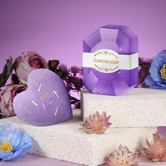 BodyRefresh tarjeta-lavanda, detalle personalizado para mimar a alguien especial.
