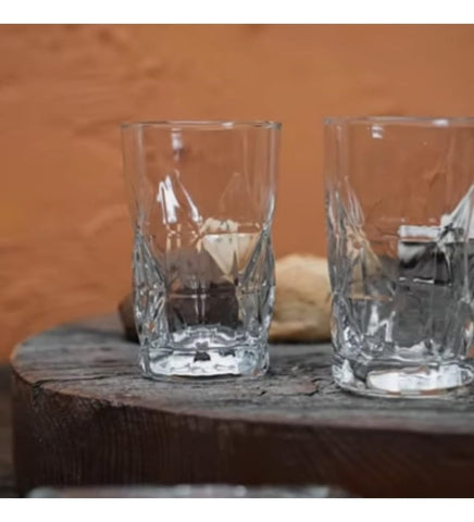 Bohem's vasos mini de vidrio claros para observar colores y texturas