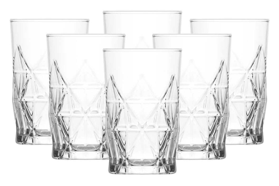 Bohem's copas mini de vidrio claras para leche, presentación elegante
