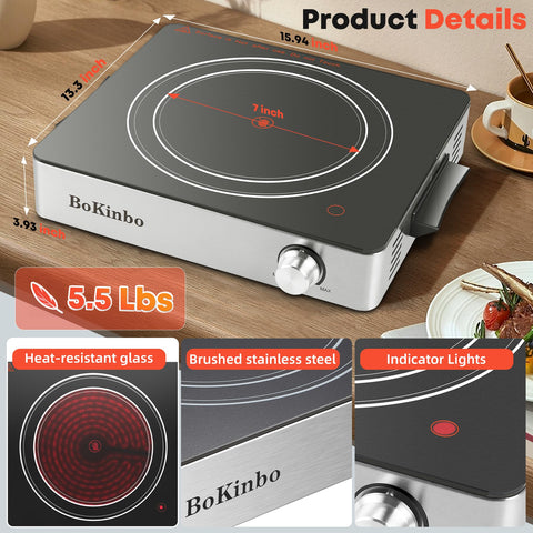 BoKinbo ventilador de enfriamiento integrado para uso seguro