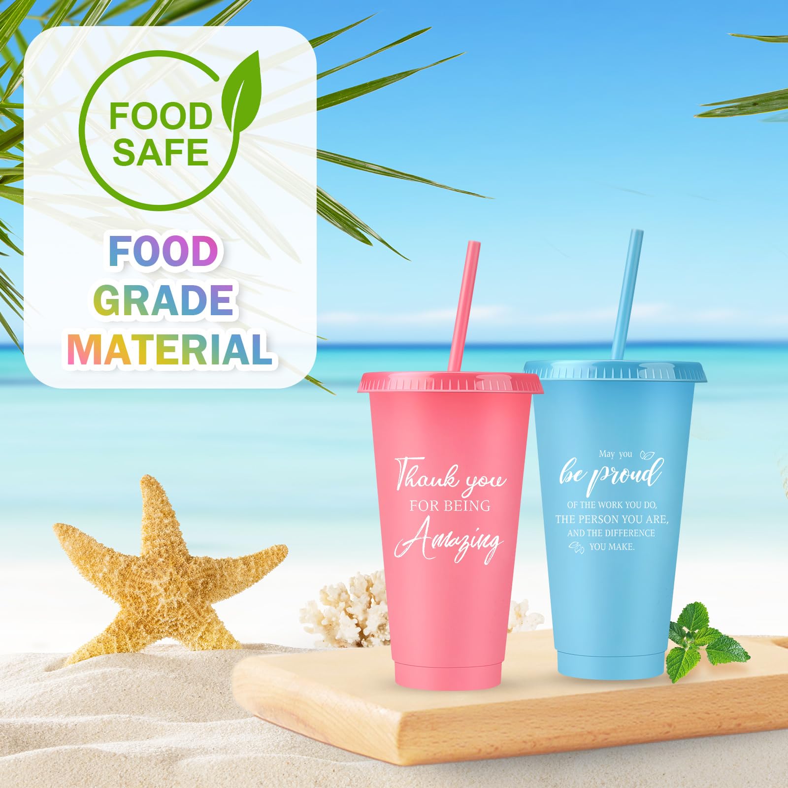 Capacidad 24oz para bebidas frías o calientes