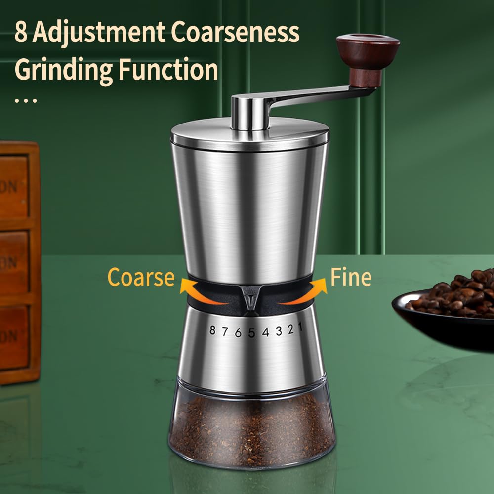 Molinillo silencioso para una experiencia de café más tranquila.