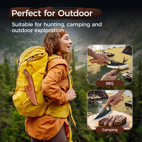 Uso exterior y camping BOMASS adecuado para barbacoa.
