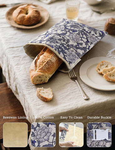 Bomis bolsa para pan con diseño elegante para cocina moderna.
