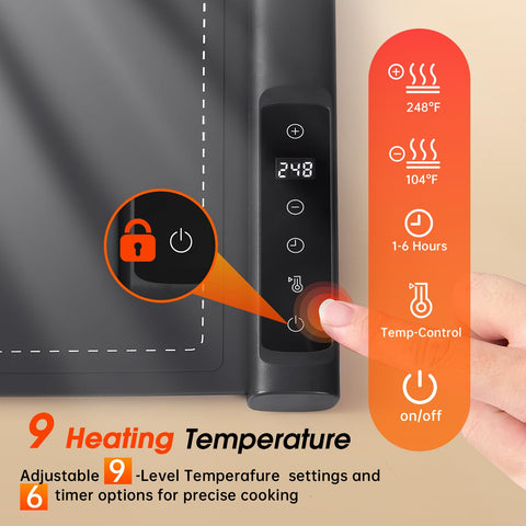 Bomova 9 niveles de temperatura para comidas diversas