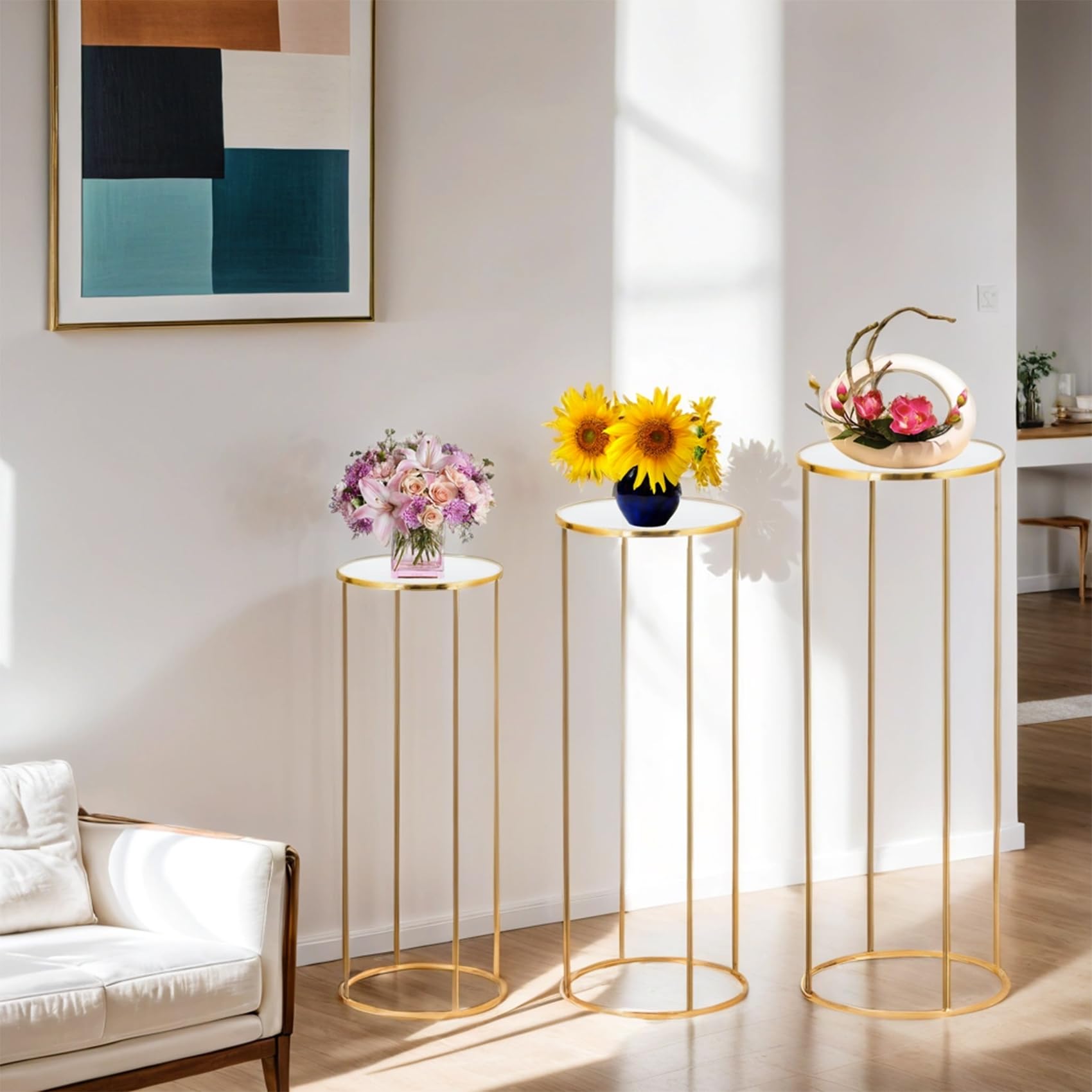 Bonastella centro de mesa cilindro para eventos, estilo sofisticado.