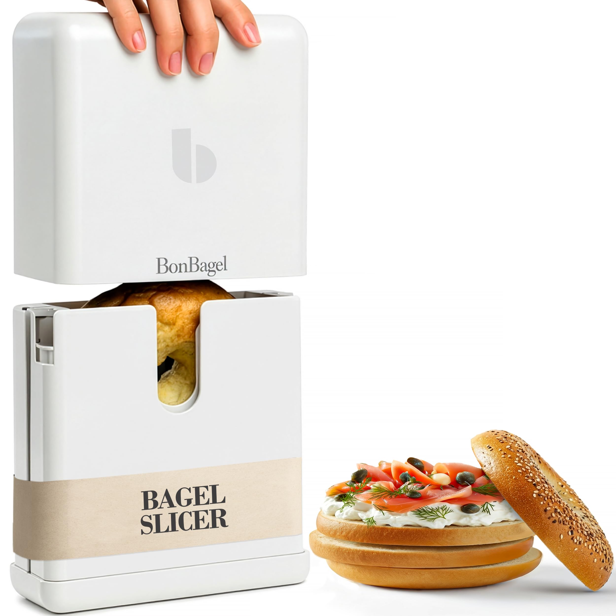 BonBagel limpieza rápida: apto para lavavajillas en la bandeja superior.