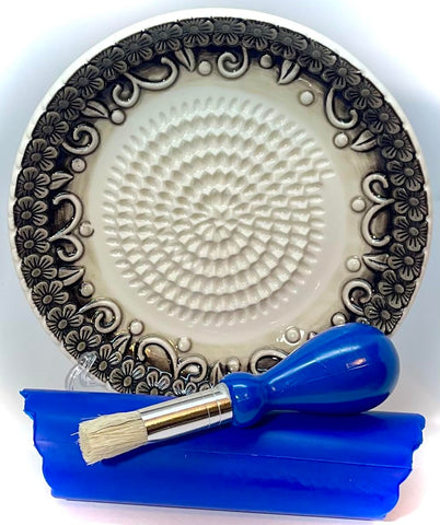 BonCera diseño negro embossado realza la estética de la cocina
