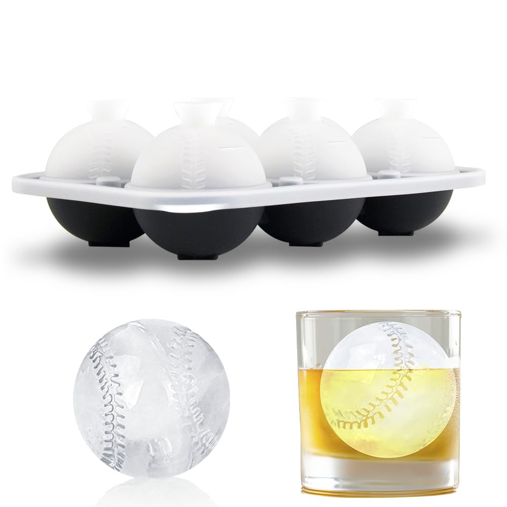 Bongpuda bola de hielo beisbol 6 cámaras para bebidas frías