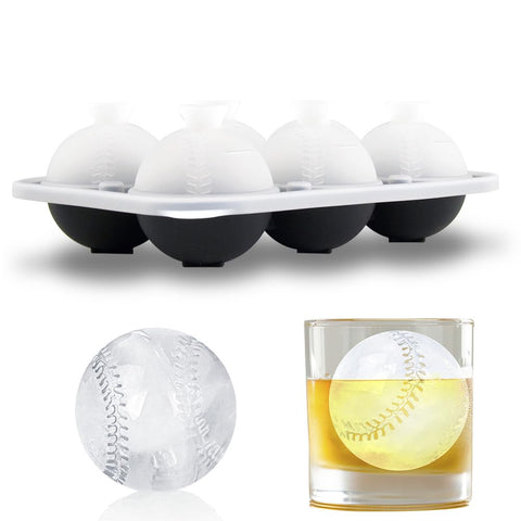 Bongpuda bola de hielo beisbol 6 cámaras para bebidas frías