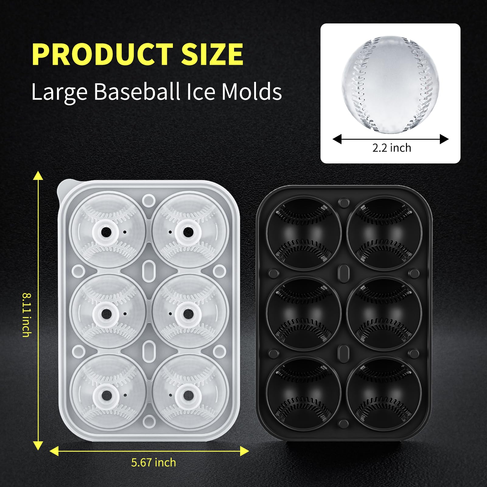 Bongpuda molde hielo con embudo facilita rellenado y uso