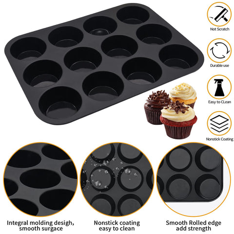 Moldes Bongpuda Silicona antiadherentes: dos piezas, fácil desmolde y limpieza.