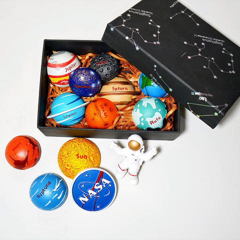 Bonilve astronauta imán para actividades científicas en aula o habitación.
