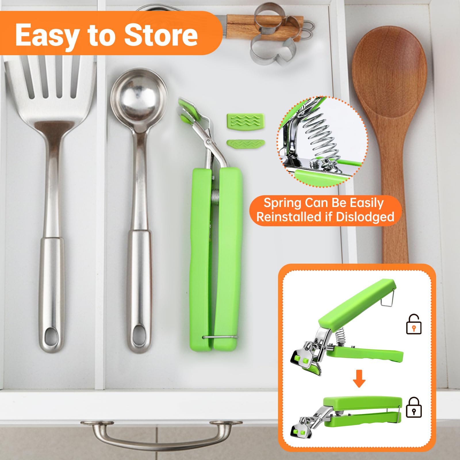Bonison: pinzas para pizza pan para mover pizzas calientes sin quemarte.