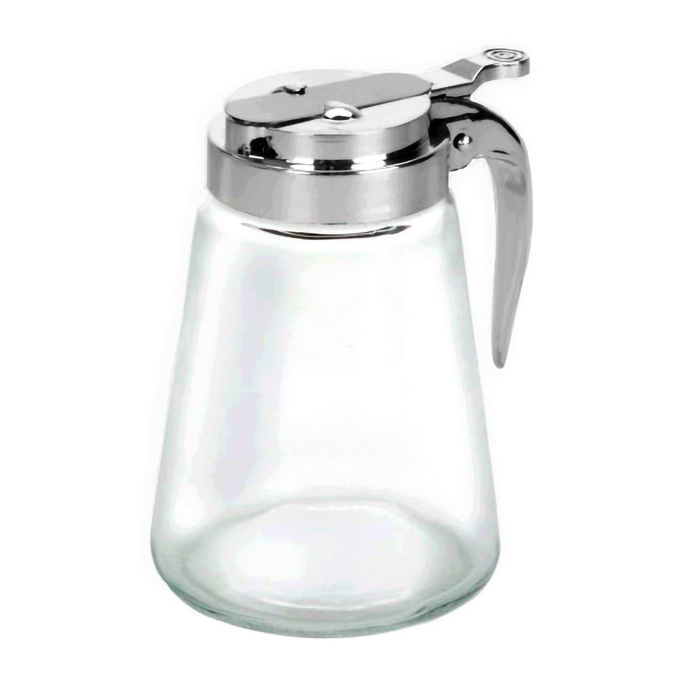 Jarra de vidrio Bonita Home, diseño clásico para jarabe.