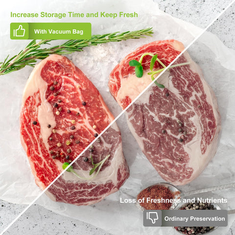Bolsas Bonsenkitchen para frigorífico y congelador, conservación segura