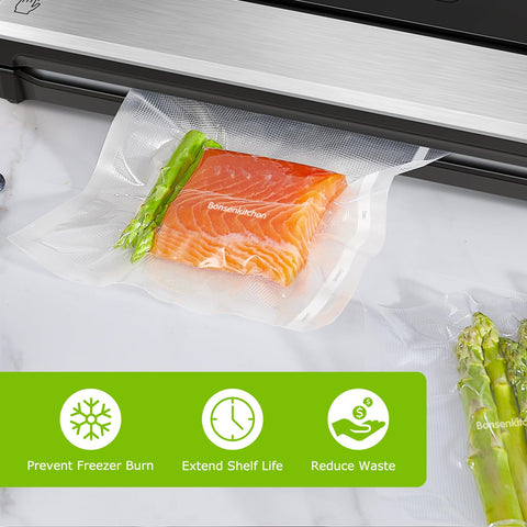 Bonsenkitchen caja de corte a prueba de polvo para mantener las bolsas limpias.