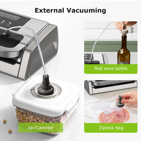 Bonsenkitchen con cortador integrado facilita cortar bolsas sin esfuerzo.