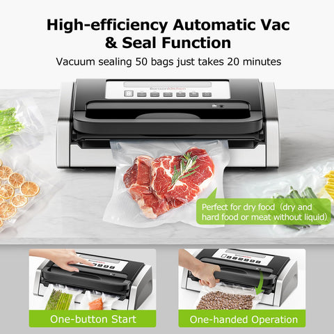 Bonsenkitchen diseño con mango fácil de usar para manejo cómodo