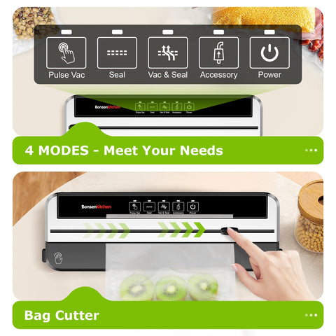 Tecnología de sellado hermético rápido de Bonsenkitchen