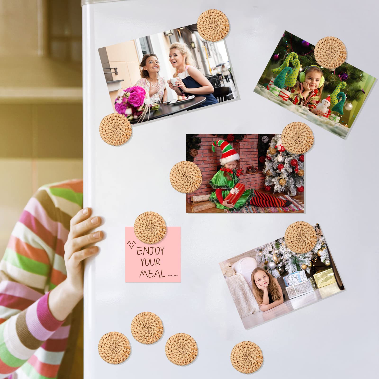 Imán Bonuci para cocina, estilo bohemio complementa la decoración sin esfuerzo.