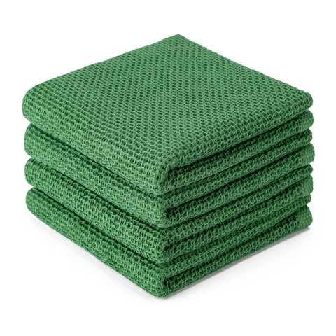 BOOMIBOO toallas de cocina en tejido waffle 100% algodón, absorbentes para secar platos.