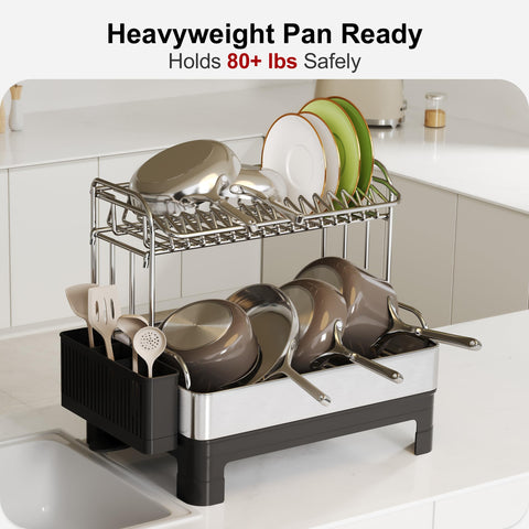 BOOSINY capacidad para ollas y sartenes grandes sin deformarse