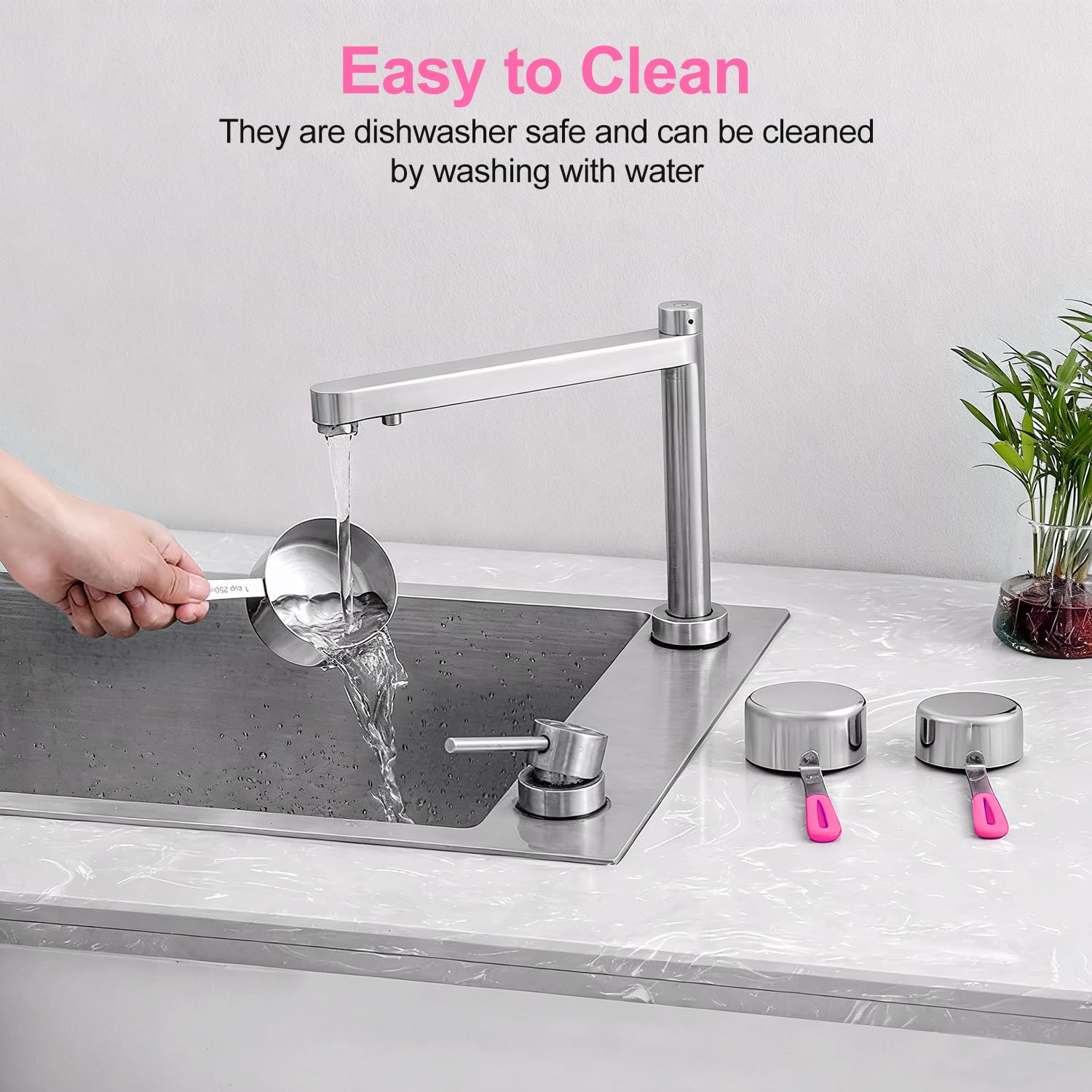 Bopei producto apto para lavavajillas facilita limpieza tras cada uso.