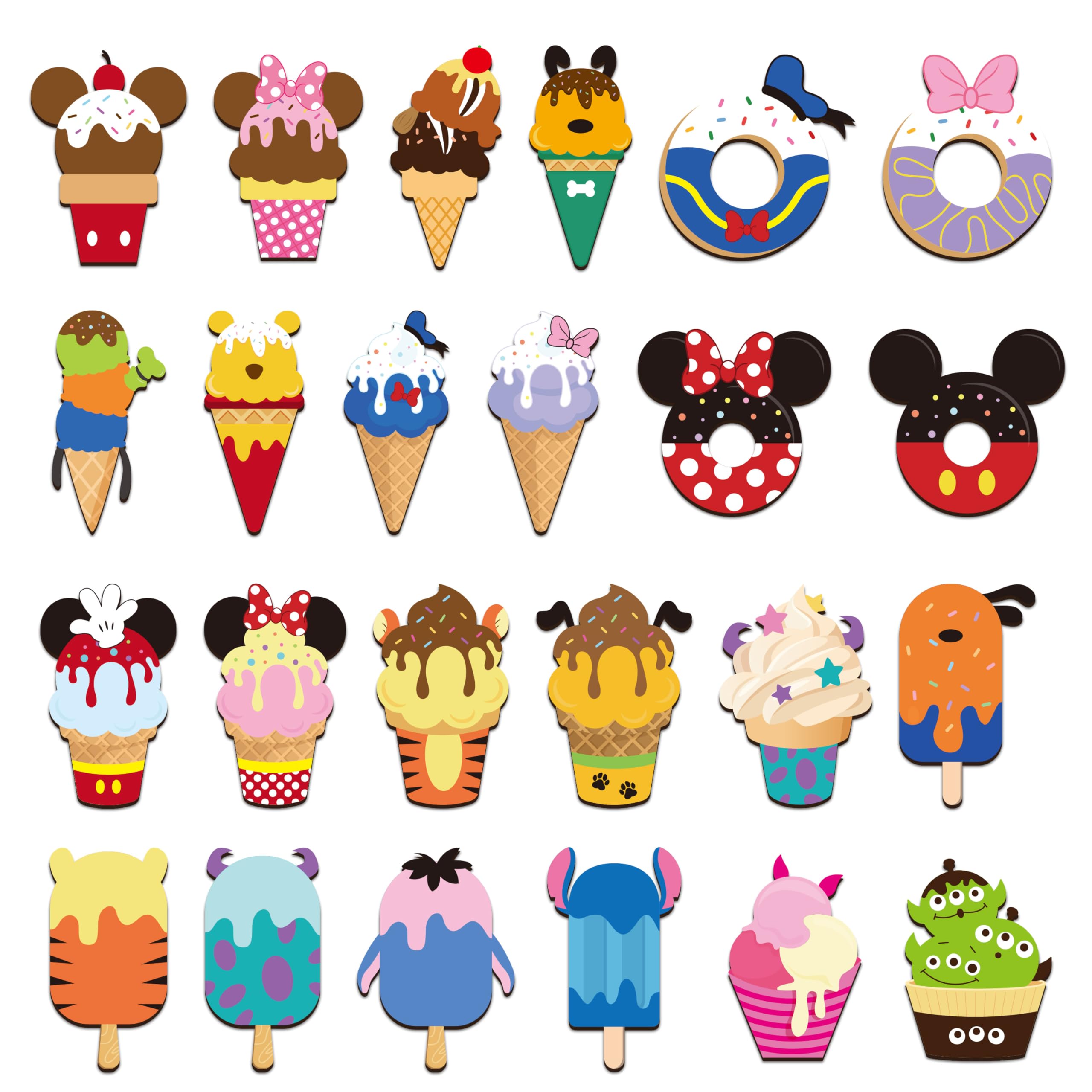 BOpusail imanes ratón helado conjunto para puerta, ideal para decoración festiva.