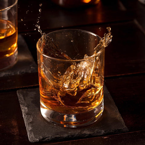 Vaso Cortina de Bormioli Rocco con agarre ergonómico y cómodo.