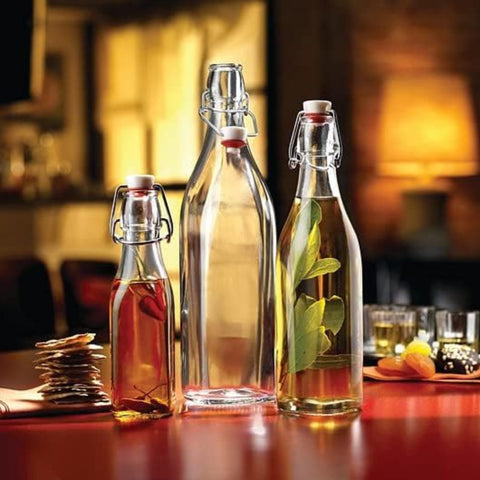 Cristal sostenible reutilizable de Bormioli Rocco para cocina sin plástico