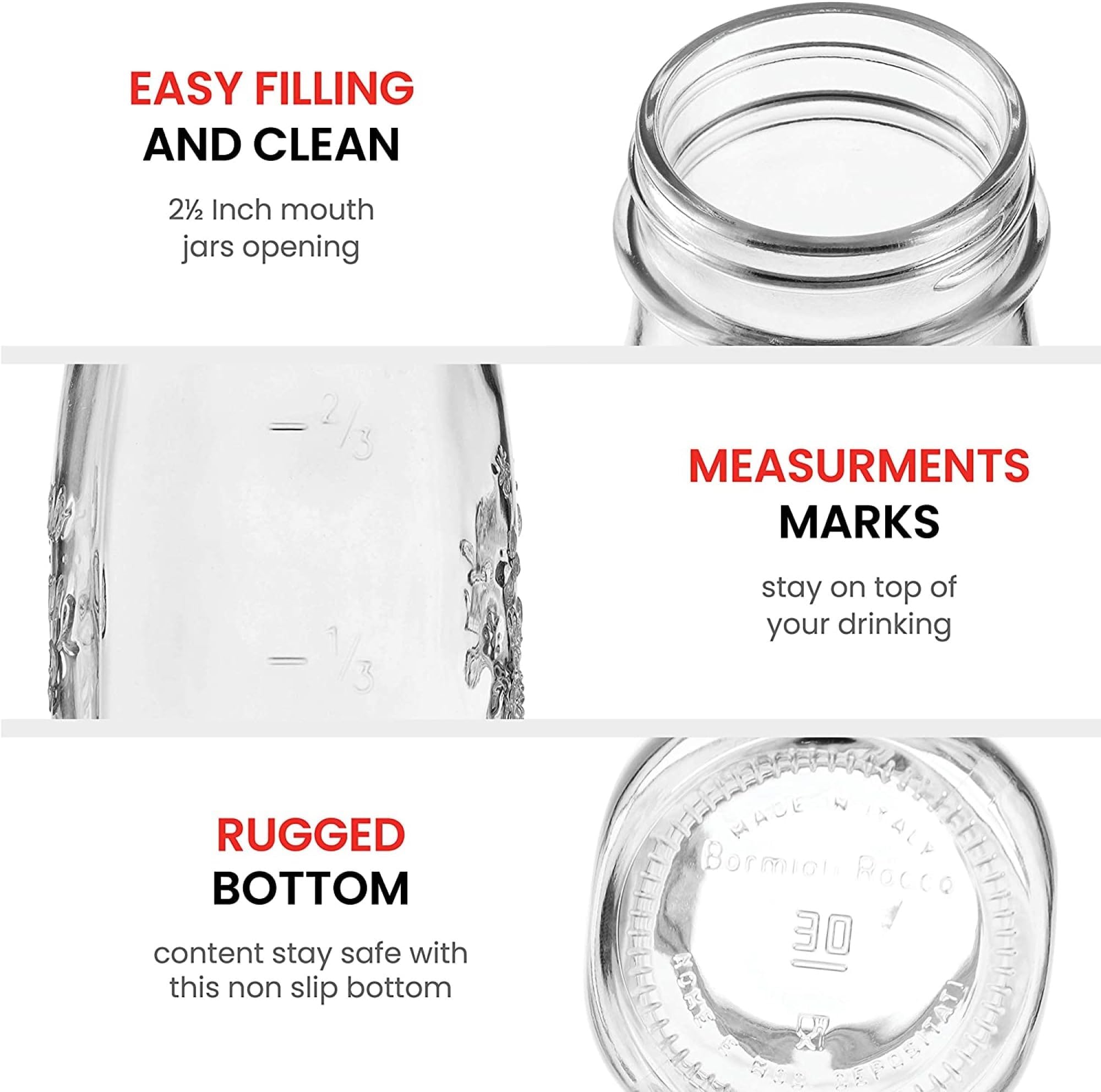 Bormioli Rocco Cuatro Estaciones, tarro ideal para salsas y preparaciones pequeñas