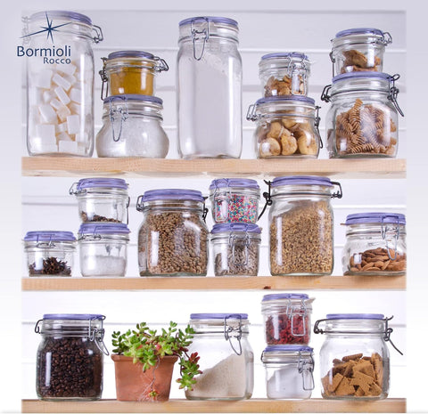 Con Bormioli Rocco Fido, junta duradera y reutilizable para cocina sostenible.